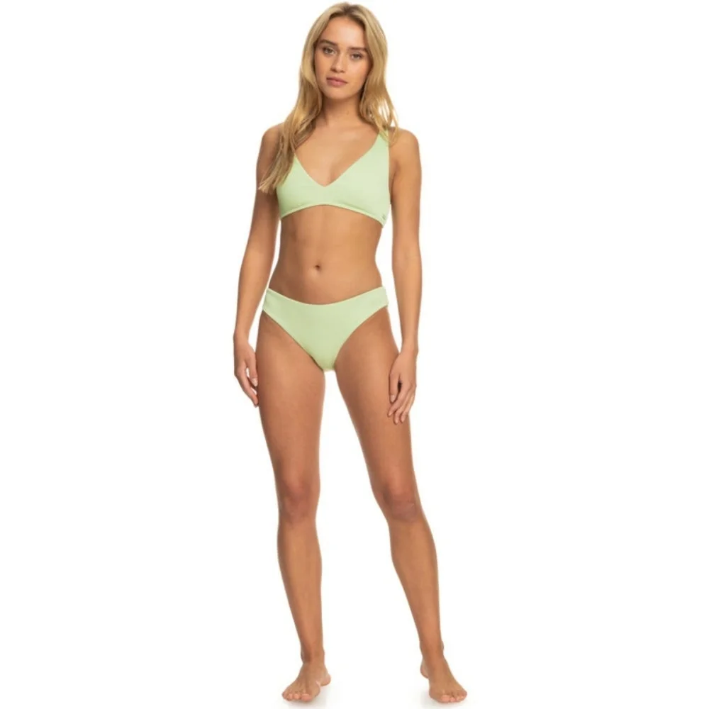 NWT Roxy‎ Womens Love The Comber Bikini Bottoms In Seacrest Ribbed Size XL